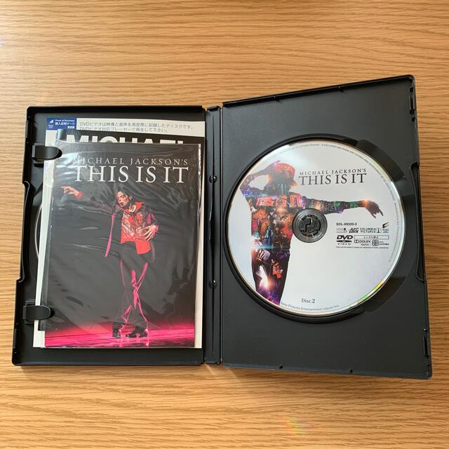 SONY(ソニー)のマイケルジャクソン　THIS　IS　IT　デラックス・コレクターズ・エディション エンタメ/ホビーのDVD/ブルーレイ(舞台/ミュージカル)の商品写真