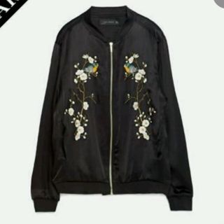 ザラ(ZARA)のZARA　刺繍スカジャン定価10,990円‼(スカジャン)