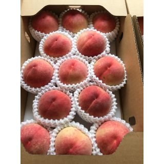 桃　あらかわの桃®︎ 川中島白桃　訳あり　大玉13玉入り　(フルーツ)