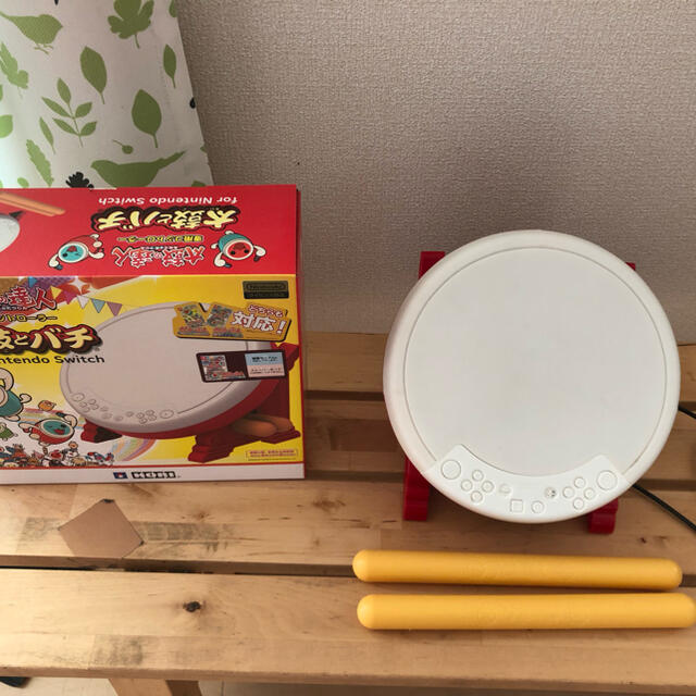 Switch 太鼓の達人　タタコン　中古 エンタメ/ホビーのゲームソフト/ゲーム機本体(その他)の商品写真