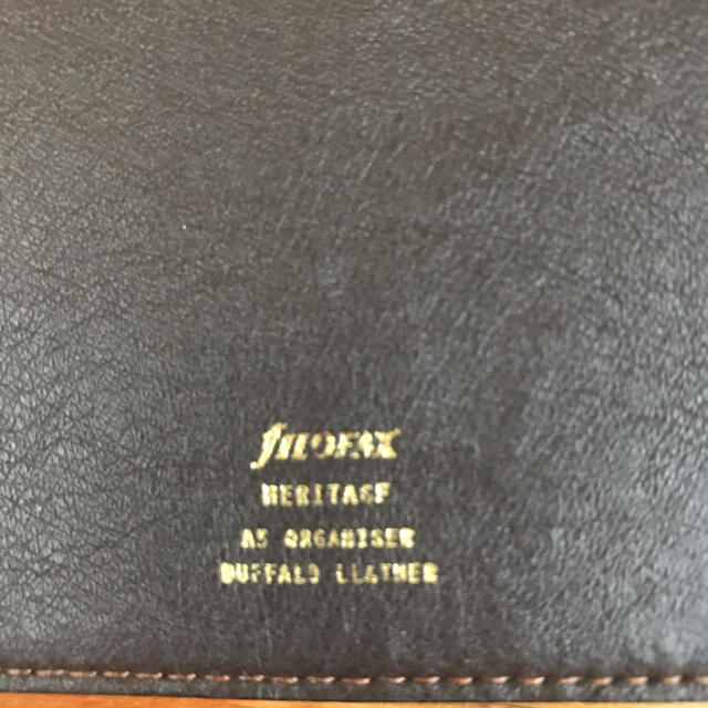 Filofax(ファイロファックス)の■fILOFAX ヘリテージ A5 ブラウン システム手帳 メンズのファッション小物(手帳)の商品写真