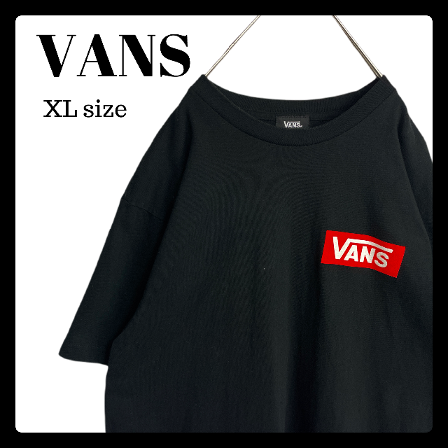 VANS(ヴァンズ)のVANS　バンズ　半袖　Tシャツ　オーバーサイズ　ブラック　黒 メンズのトップス(Tシャツ/カットソー(半袖/袖なし))の商品写真