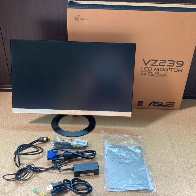 ASUS(エイスース)のVZ239HR 23インチ ブラック スマホ/家電/カメラのPC/タブレット(ディスプレイ)の商品写真