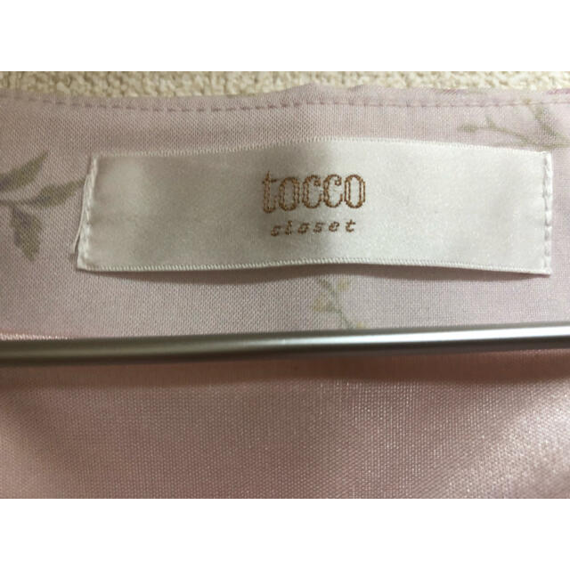 tocco(トッコ)のtocco closet ワンピース　rei.cantabileさんコラボ商品 レディースのワンピース(ひざ丈ワンピース)の商品写真