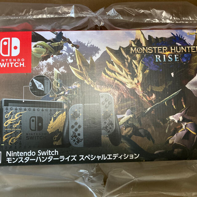 Nintendo Switch(ニンテンドースイッチ)のNintendo Switch モンスターハンターライズ スペシャルエディション エンタメ/ホビーのゲームソフト/ゲーム機本体(家庭用ゲーム機本体)の商品写真