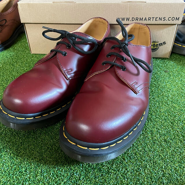 Dr.Martens(ドクターマーチン)のハゲシククロミ様専用　ドクターマーチン1461 チェリーレッド サイズUK7 メンズの靴/シューズ(ブーツ)の商品写真