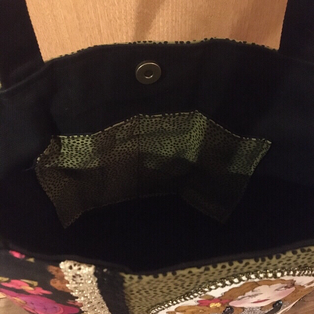 ロラライハリス♡ジプシートートバッグ8月　　wasabi様専用ページ ハンドメイドのファッション小物(バッグ)の商品写真