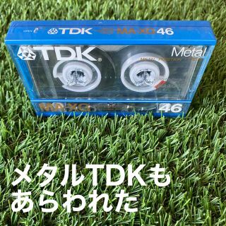 ティーディーケイ(TDK)の【昭和レトロ】未開封新品 TDK メタルカセットテープ MA-XG 46(その他)