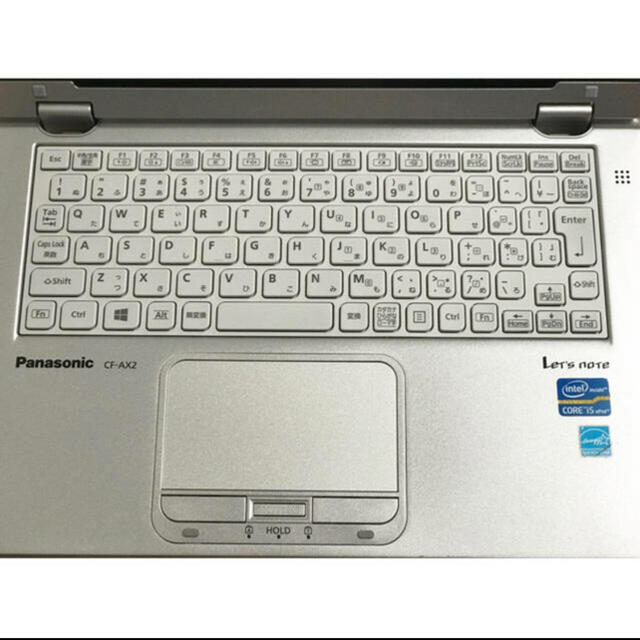 Panasonic(パナソニック)のPanasonic CF-AX2／3世代i5／8GB／SSD256GB／2in1 スマホ/家電/カメラのPC/タブレット(ノートPC)の商品写真