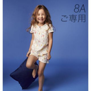 プチバトー(PETIT BATEAU)の＊ご専用＊ 新品未使用  プチバトー  半袖  パジャマ  8ans(パジャマ)