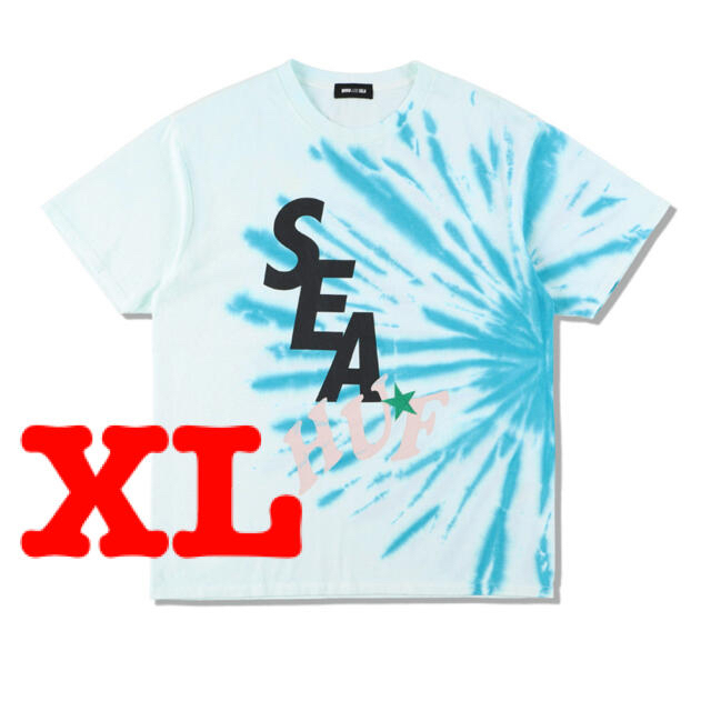 WIND AND SEA X HUF SOLID AND TIE DYE TEE