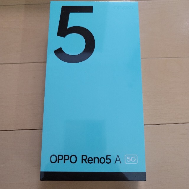 【新品未開封】OPPO Reno5A アイスブルー