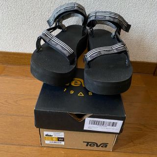 テバ(Teva)のテバサンダルTEVA24.5〜25cm厚底サンダル(サンダル)