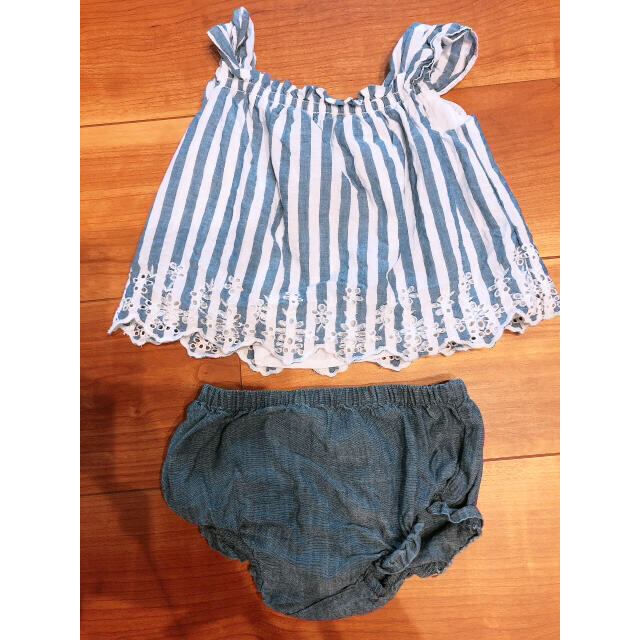 babyGAP(ベビーギャップ)のトップス&パンツ　2setコーデ　 キッズ/ベビー/マタニティのベビー服(~85cm)(タンクトップ/キャミソール)の商品写真