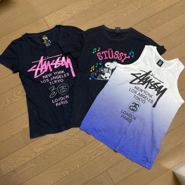 STUSSY ステューシー Tシャツ3枚まとめ売り！