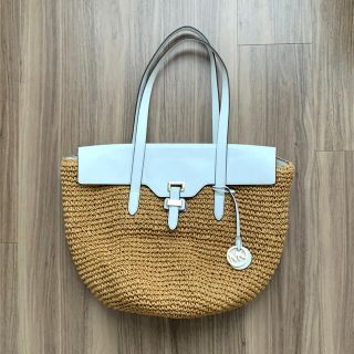 マイケルコース(Michael Kors)のマイケルコース　かごバッグ(かごバッグ/ストローバッグ)