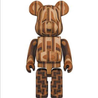 BE@RBRICK カリモク 寄木 2nd 400％(その他)