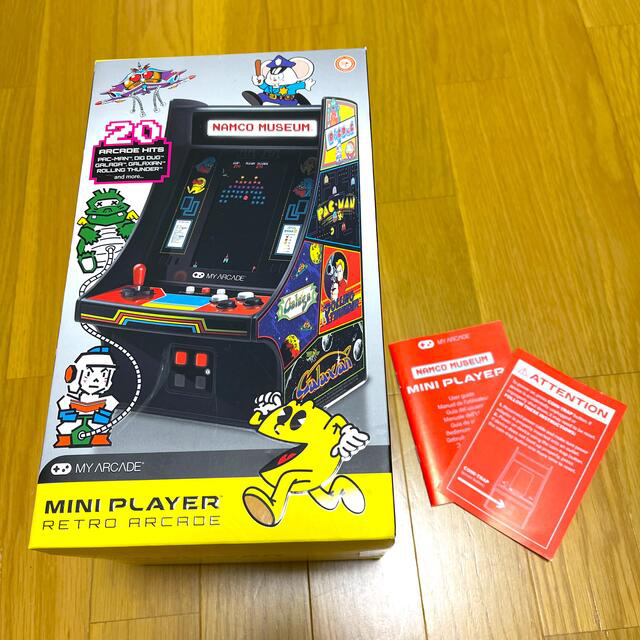 BANDAI NAMCO Entertainment(バンダイナムコエンターテインメント)のナムコミュージアム　MINI PLAYER RETRO ARCADE エンタメ/ホビーのゲームソフト/ゲーム機本体(携帯用ゲーム機本体)の商品写真