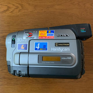 ソニー(SONY)のSONY  ビデオカメラレコーダー　　　　　　　HI8 CCD-TRV92(ビデオカメラ)