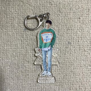 タワレコカフェ　キーホルダー　JO1 佐藤景瑚(アイドルグッズ)
