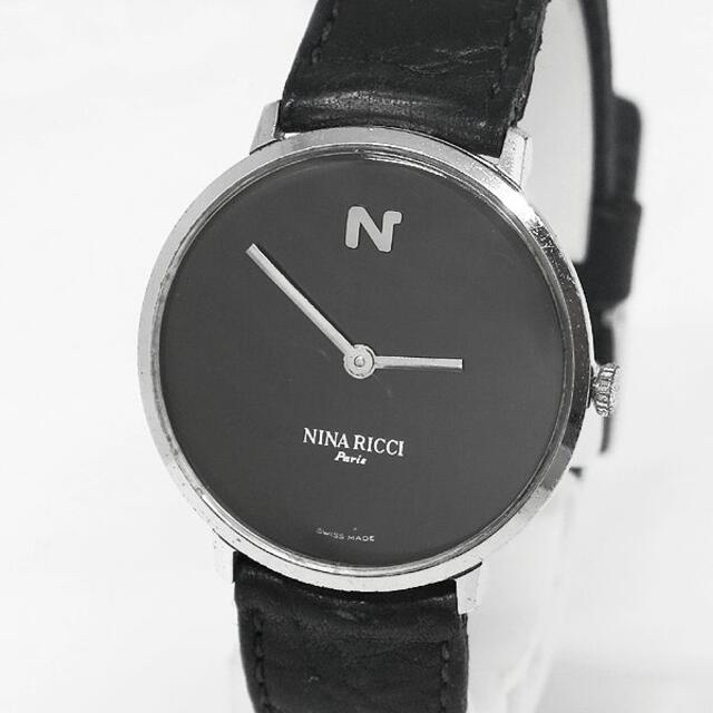 稼働品 NINA RICCI ニナリッチ メンズ 手巻き 腕時計 時計