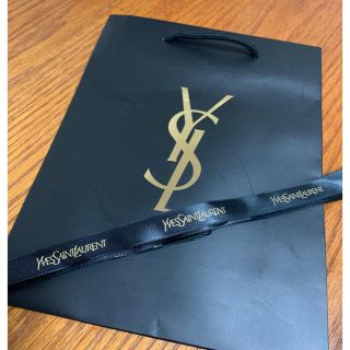 イヴサンローランボーテ(Yves Saint Laurent Beaute)の【YSL】ショップバック&リボンセット【美品】(ショップ袋)