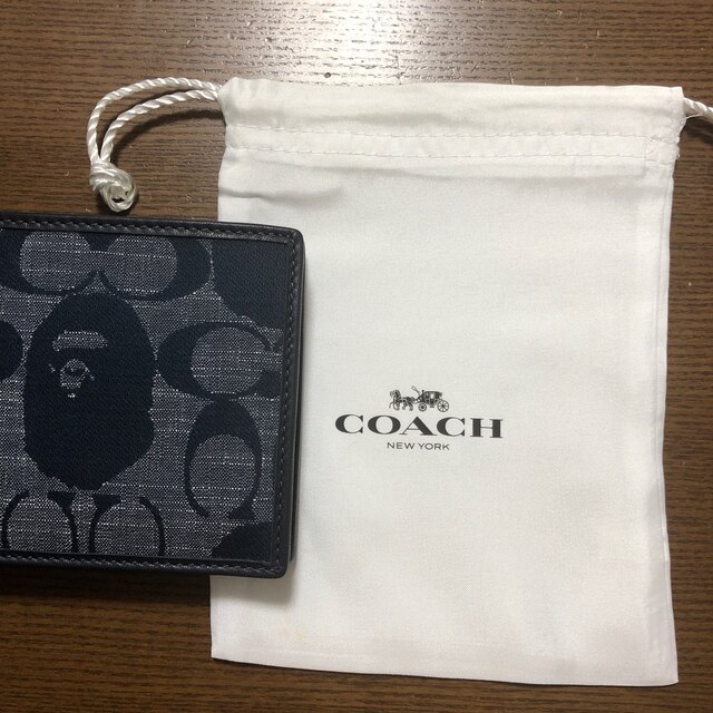 BAPE X COACH コイン　ウォレット