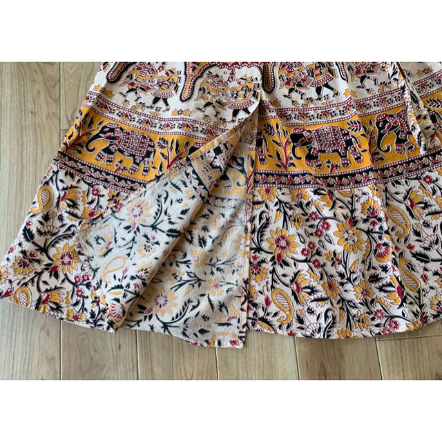 MALAIKA(マライカ)の【美品】MALAIKA マライカ　巻きスカート レディースのスカート(ロングスカート)の商品写真