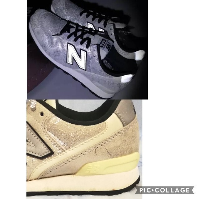 New Balance(ニューバランス)のニューバランスWR996vd  シルバー レディース【★美品★セール！】 レディースの靴/シューズ(スニーカー)の商品写真