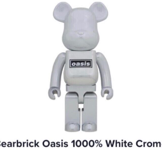 MEDICOM TOY(メディコムトイ)のOASIS × BE@RBRICK WHITE 1000%  新品未開封 エンタメ/ホビーのおもちゃ/ぬいぐるみ(その他)の商品写真