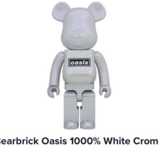 メディコムトイ(MEDICOM TOY)のOASIS × BE@RBRICK WHITE 1000%  新品未開封(その他)