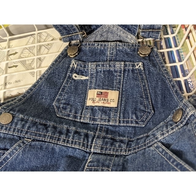 babyGAP(ベビーギャップ)のオーバーオール　サロペット　 キッズ/ベビー/マタニティのキッズ服男の子用(90cm~)(ニット)の商品写真