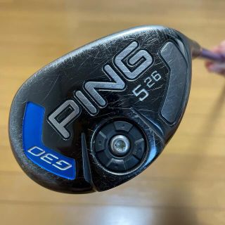 ピン(PING)のPING G30 ユーティリティ ハイブリッド 5U 26° SR 中古品(クラブ)