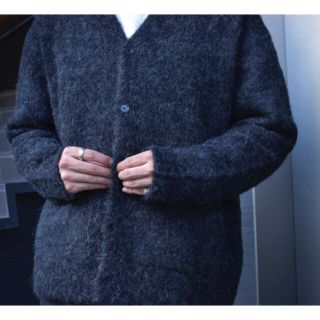 コモリ(COMOLI)のAURALEE Alpaca Wool Cardigan(カーディガン)