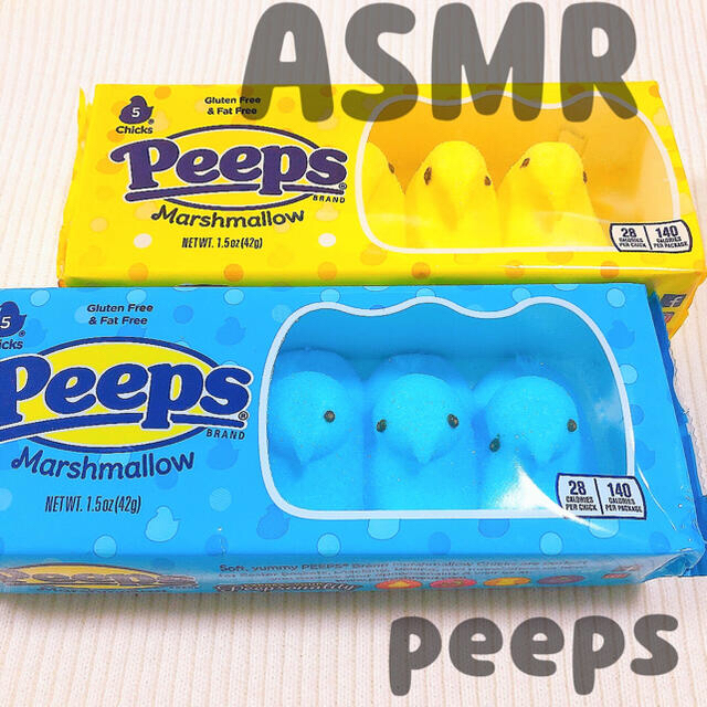 peeps ひよこ ピープス マシュマロ ASMR モッパン グミ  食品/飲料/酒の食品(菓子/デザート)の商品写真