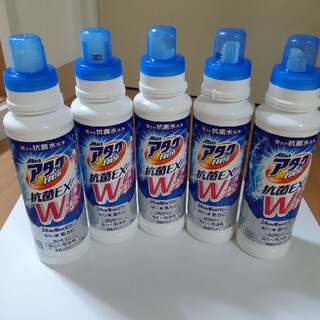 アタックNeo抗菌EX Wパワー　400gボトル５本セット(洗剤/柔軟剤)