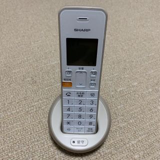 シャープ(SHARP)のシャープ　コードレス電話機(その他)