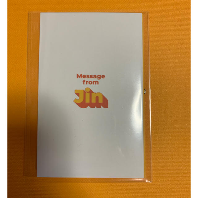 防弾少年団(BTS)(ボウダンショウネンダン)のBTS butter メッセージカード ジン エンタメ/ホビーのCD(K-POP/アジア)の商品写真
