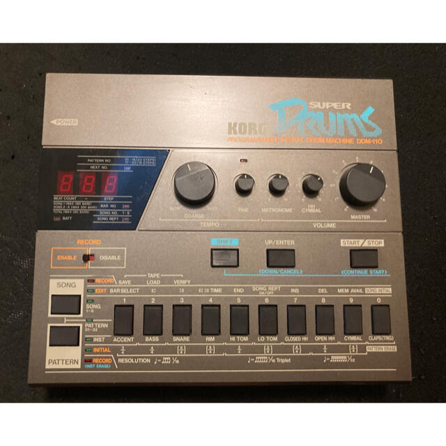 KORG DDM-110 ドラムマシン