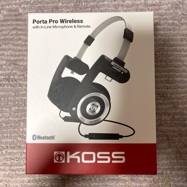 【新品未開封】KOSS Porta Pro Wireless