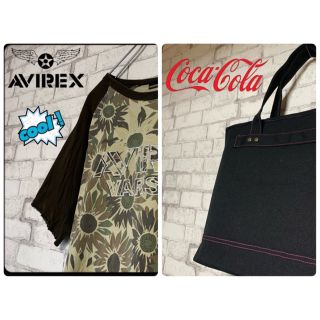 アヴィレックス(AVIREX)の【専用】AVIREX アヴィレックス/Tシャツ 花柄迷彩 ラグラン 刺繍ロゴ(Tシャツ(半袖/袖なし))