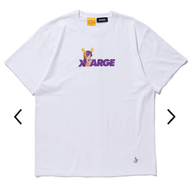 最終値下げ XLARGE FR2 Biker Girl Logo Tシャツ L