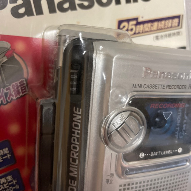 Panasonic(パナソニック)のPanasonic ミニカセットレコーダー スマホ/家電/カメラのオーディオ機器(ポータブルプレーヤー)の商品写真