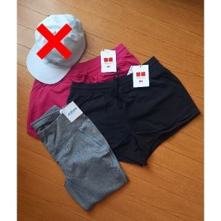 ユニクロ(UNIQLO)のスポーツウェア　ボトムスセット　ユニクロ　UNIQLO(ショートパンツ)