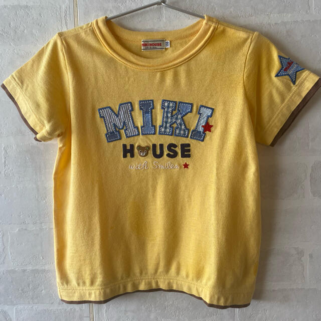 mikihouse(ミキハウス)のMIKIHOUSE ミキハウストップス Tシャツ 100 日本製 キッズ/ベビー/マタニティのキッズ服男の子用(90cm~)(Tシャツ/カットソー)の商品写真