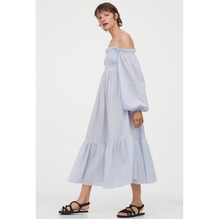 エイチアンドエム(H&M)のEriさま専用/off shoulder one-piece(ロングワンピース/マキシワンピース)