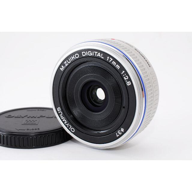 OLYMPUS(オリンパス)のオリンパス M.ZUIKO DIGITAL 17mm F2.8 #7054 スマホ/家電/カメラのカメラ(レンズ(単焦点))の商品写真