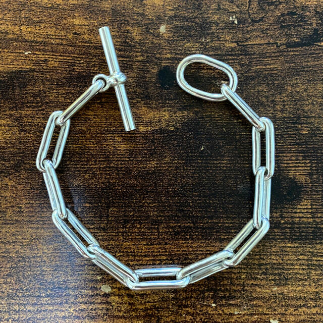 slim link chain bracelet