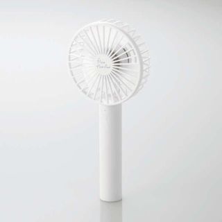 エレコム(ELECOM)の■新品■USB扇風機■大風量充電式2WAY■ハンディファン■FAN-U205WH(扇風機)