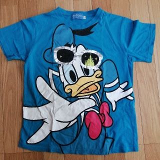 ディズニー(Disney)の【150 キッズ】ディズニー　ドナルド　Tシャツ(Tシャツ/カットソー)